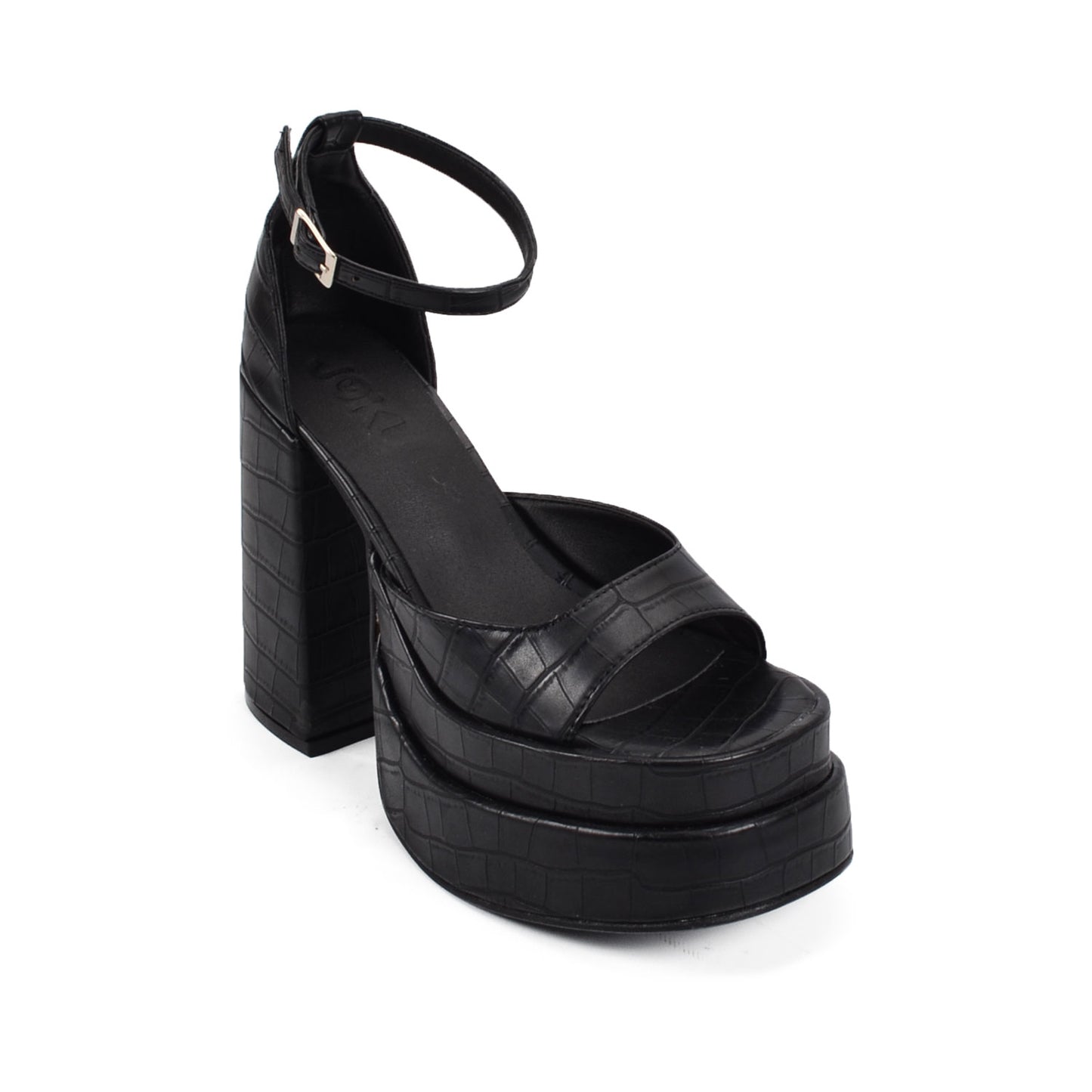 Qatar Shine Black GENUINE LEATHER