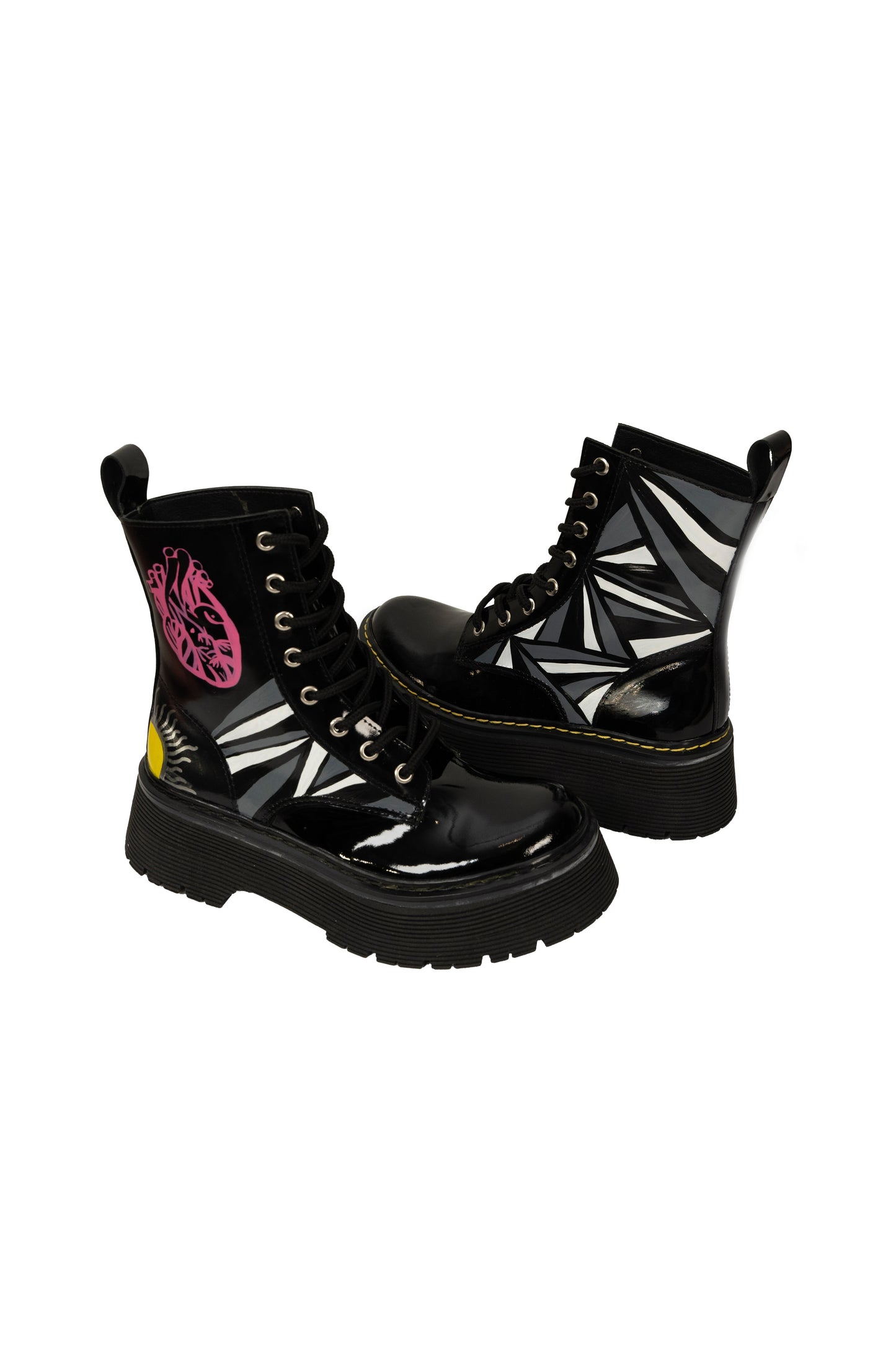 Rock Lace-Up Boot VEGAN LEATHER Collab ORI