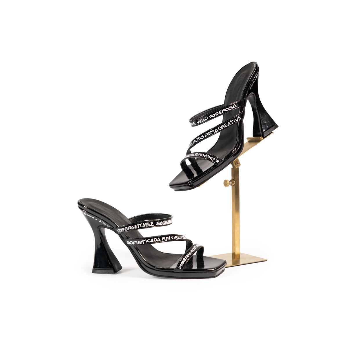 Irlanda Black JOKU X ROXANA FRONTINI (Patent Leather)