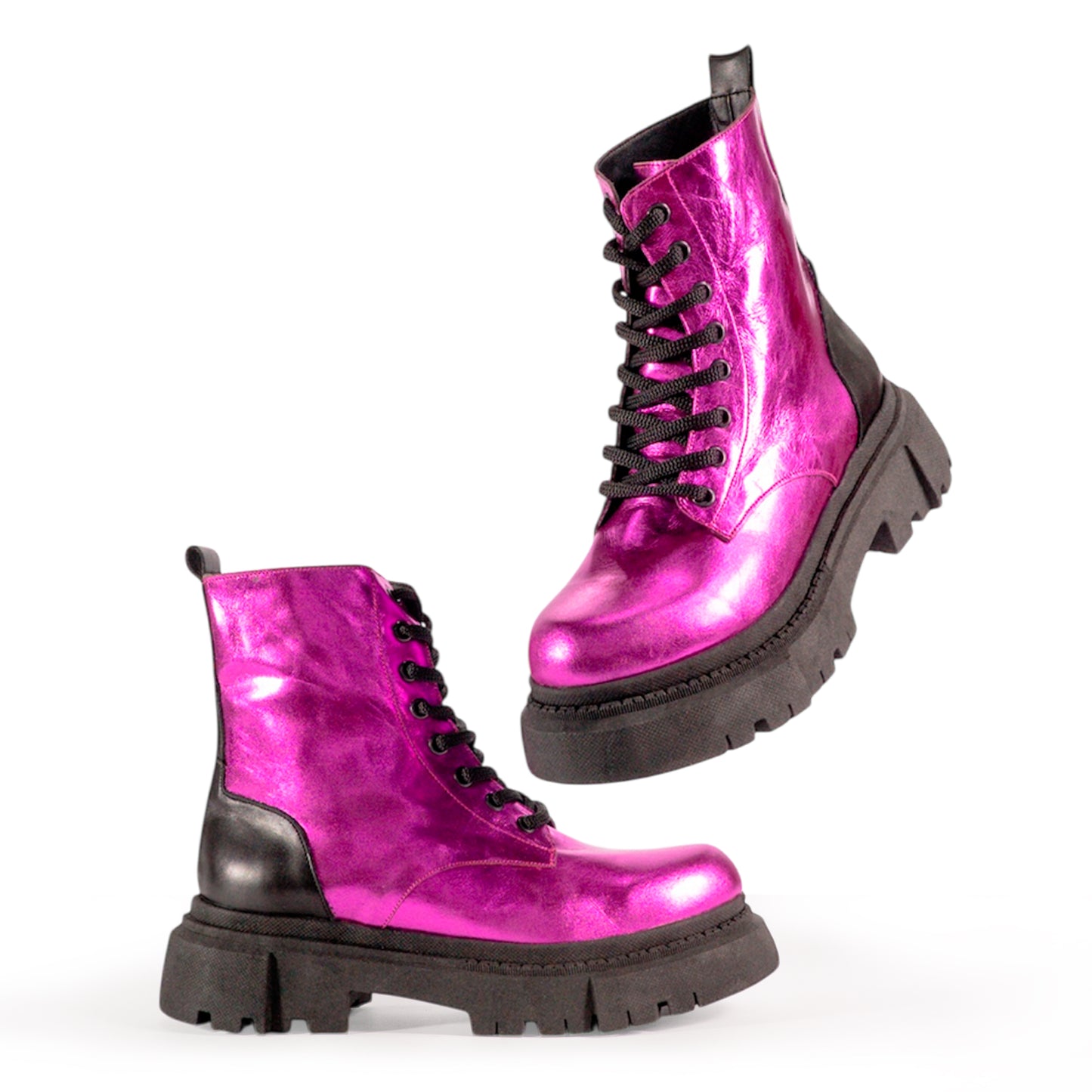 ELECTRA Combat Boot — Ignite Your Power (Genuine Leather)