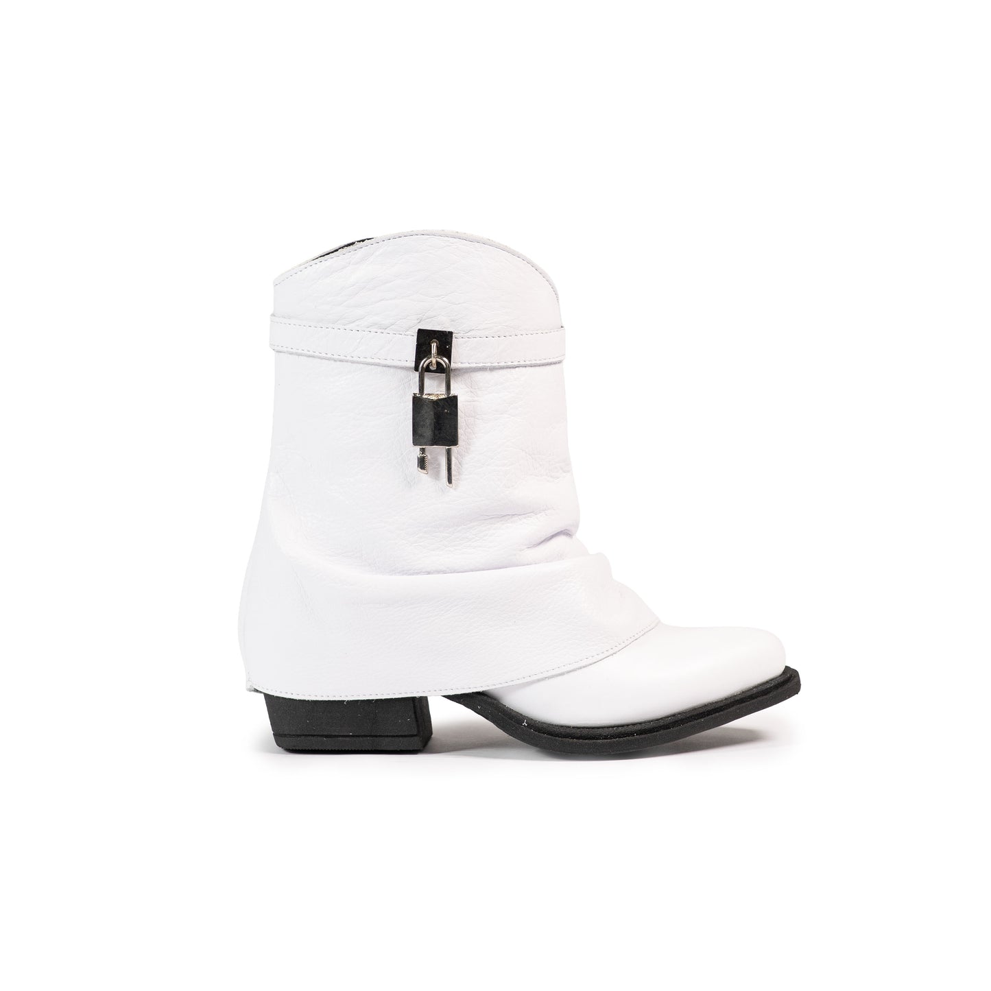 SELENE LOW — The Moon-Locked Short Texana (Genuine Leather)