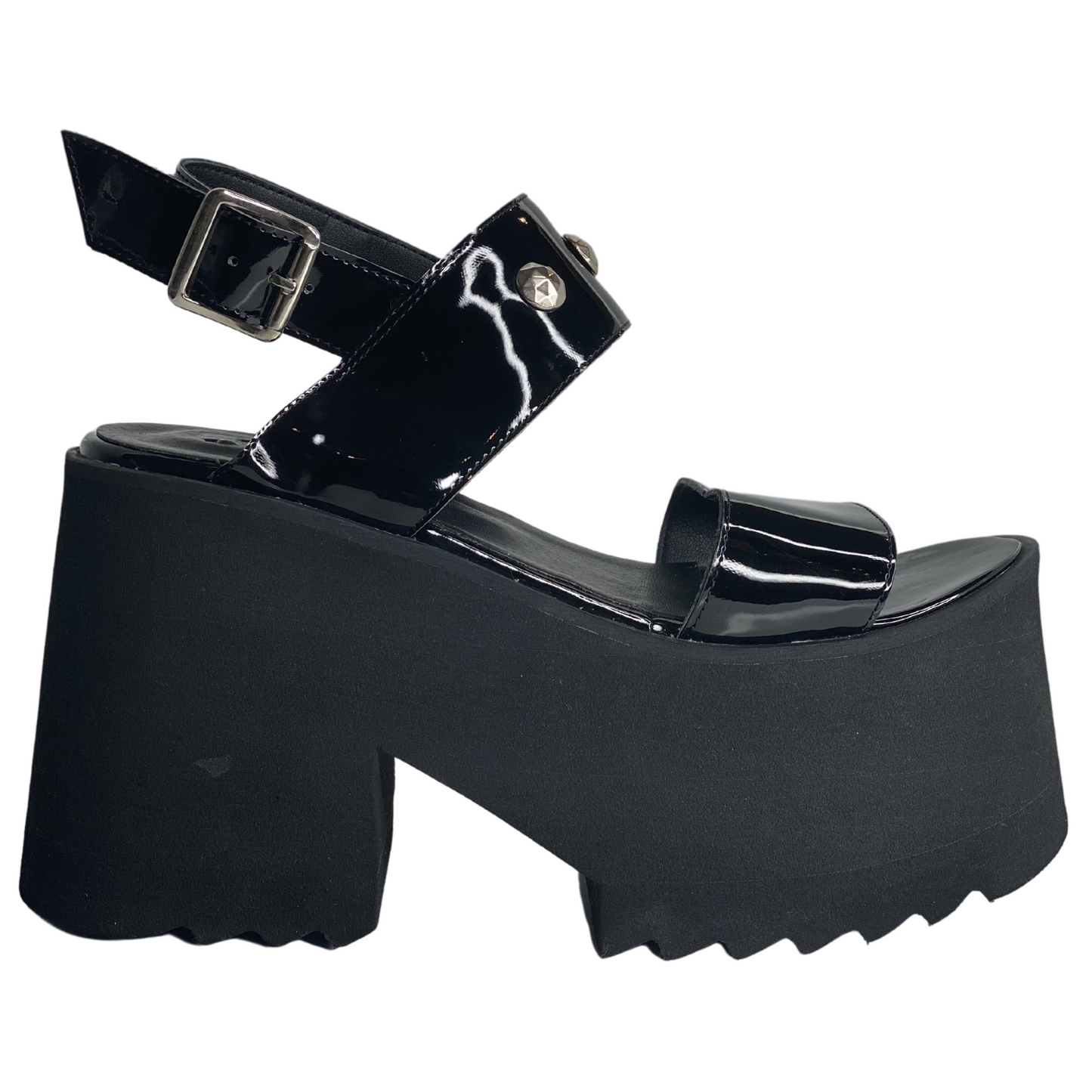 Diama Black & Nude GENUINE LEATHER