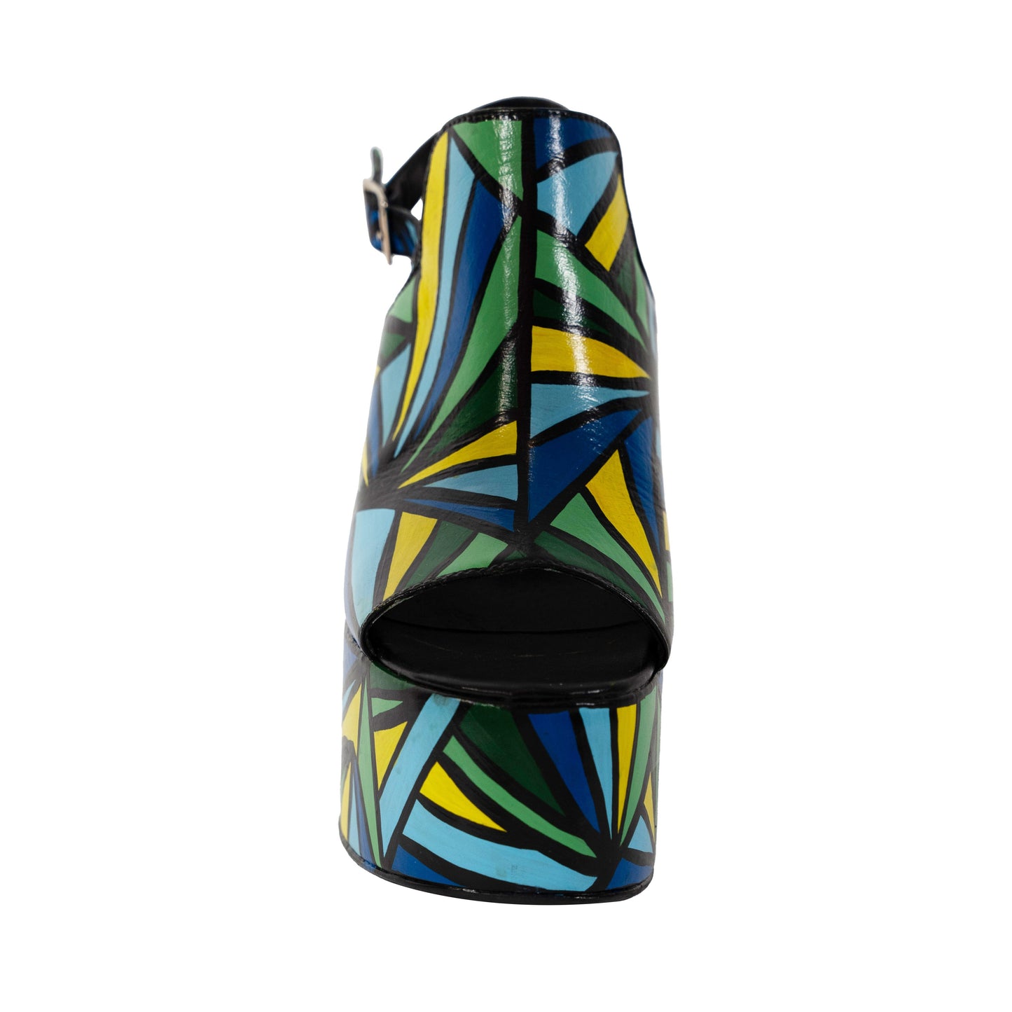 Fancy Platform Sandals GENUINE LEATHER Collab ORI