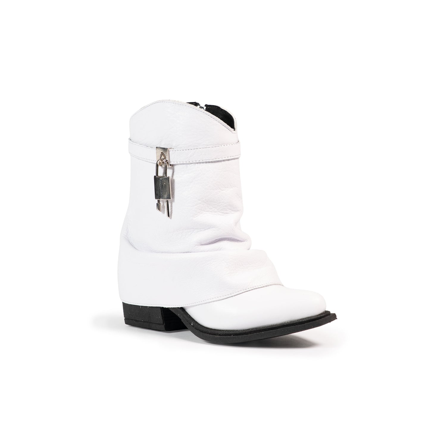 SELENE LOW — The Moon-Locked Short Texana (Genuine Leather)