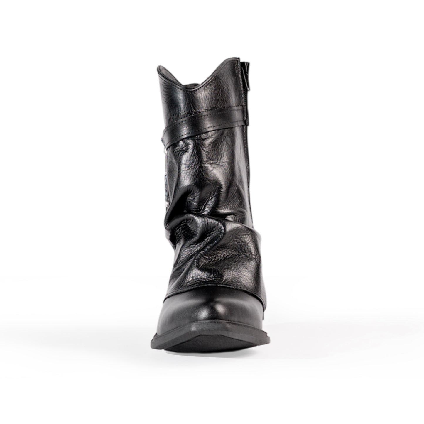 SELENE LOW — The Moon-Locked Short Texana (Genuine Leather)