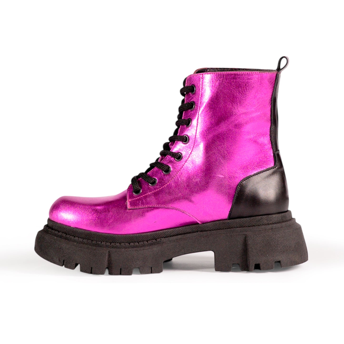 ELECTRA Combat Boot — Ignite Your Power (Genuine Leather)