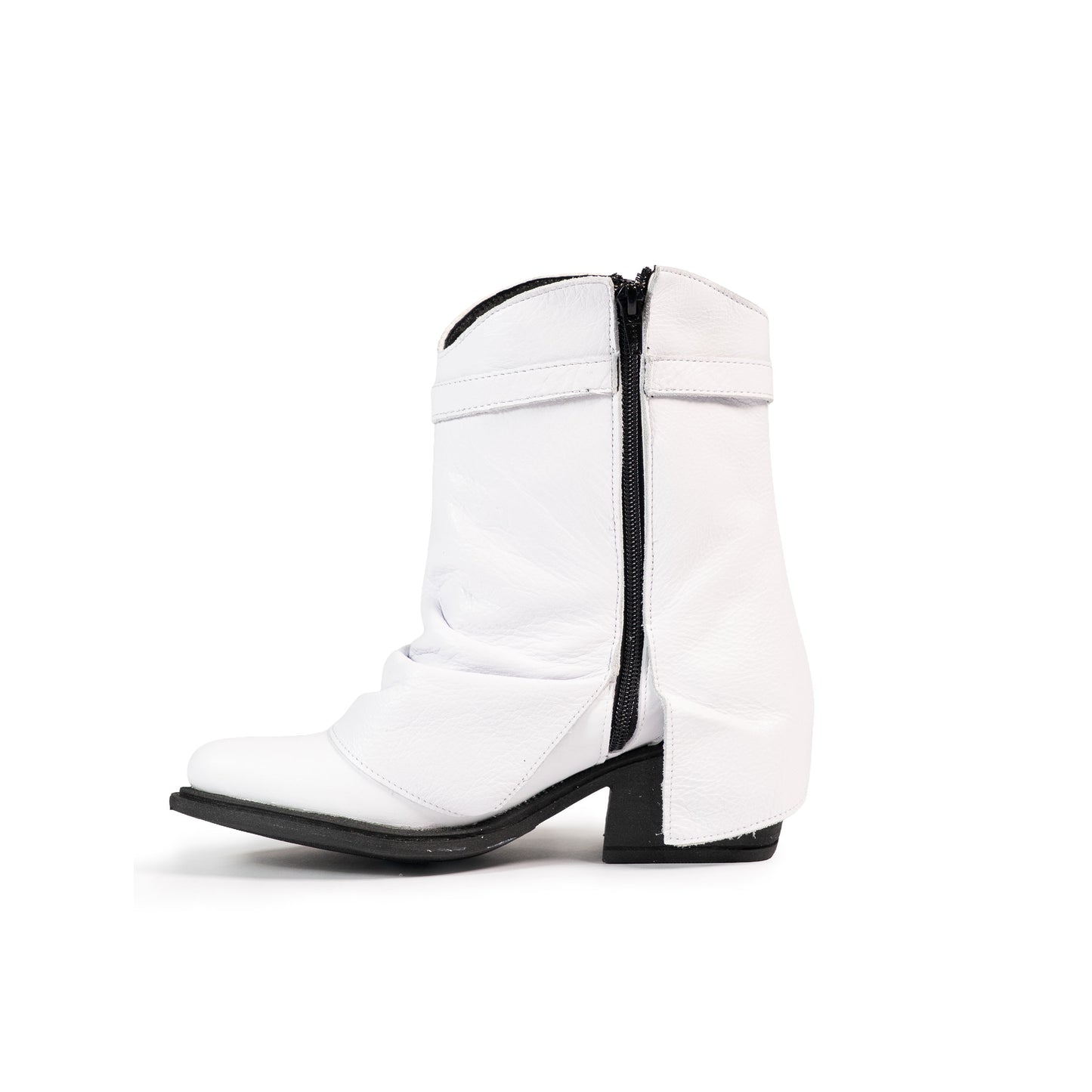 SELENE LOW — The Moon-Locked Short Texana (Genuine Leather)