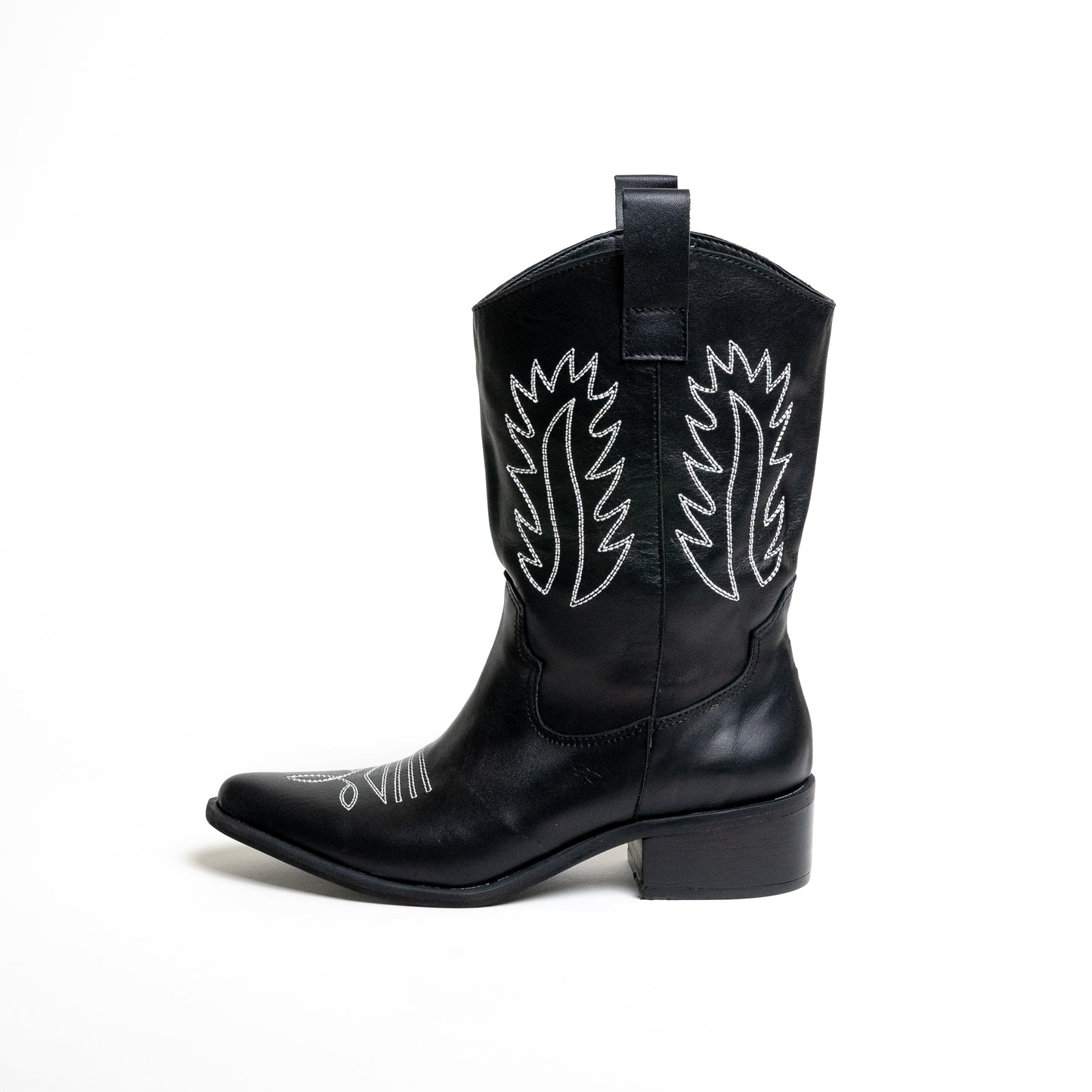 Juana Black & White GENUINE LEATHER