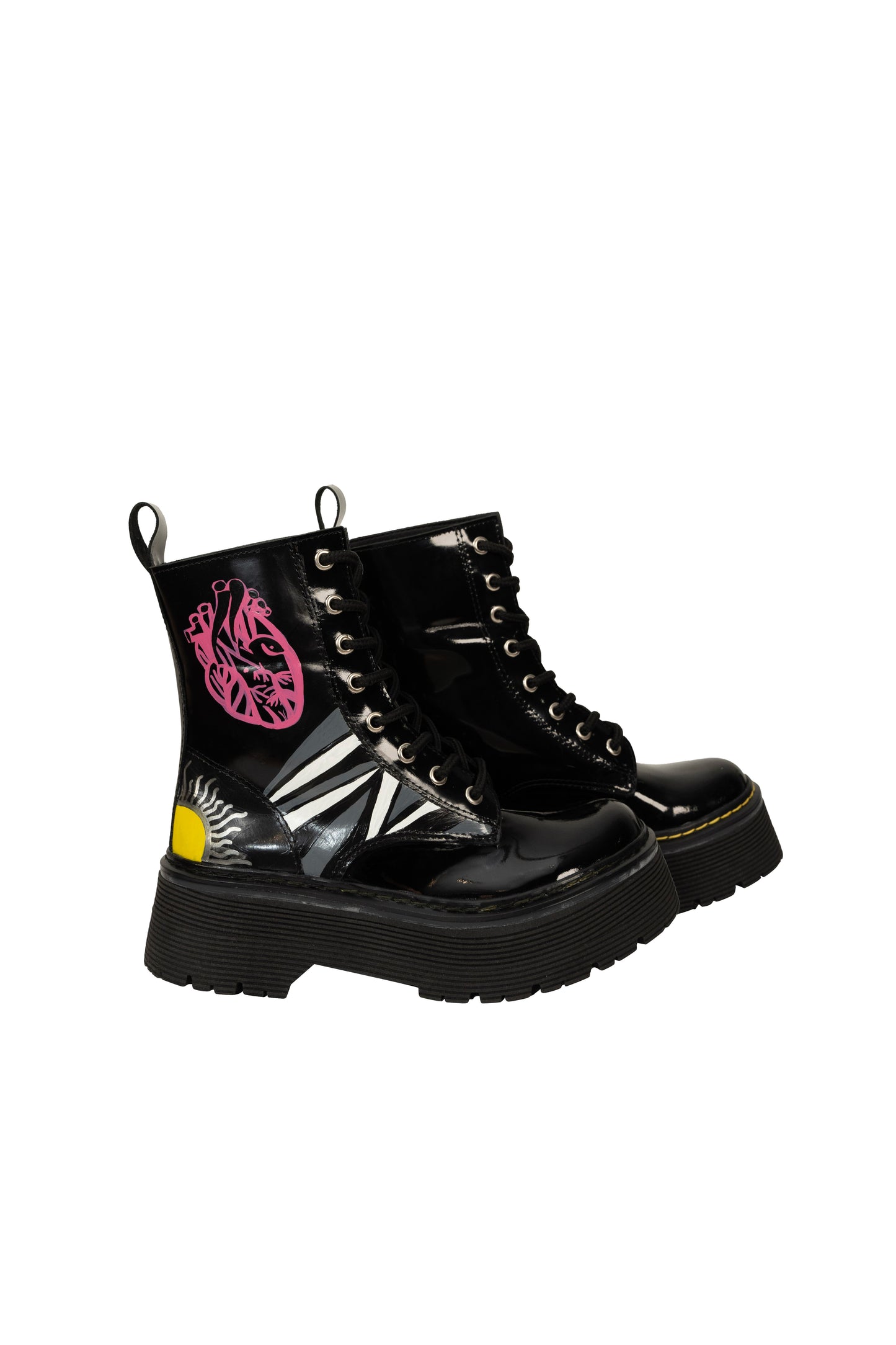 Rock Lace-Up Boot VEGAN LEATHER Collab ORI