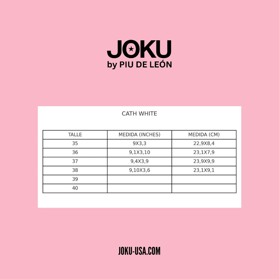 Cath VEGAN LEATHER WHITE