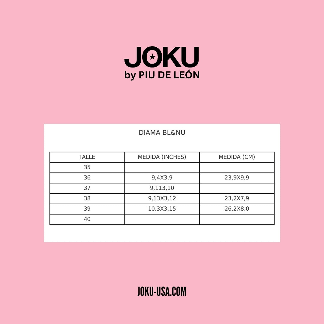 Diama Black & Nude GENUINE LEATHER