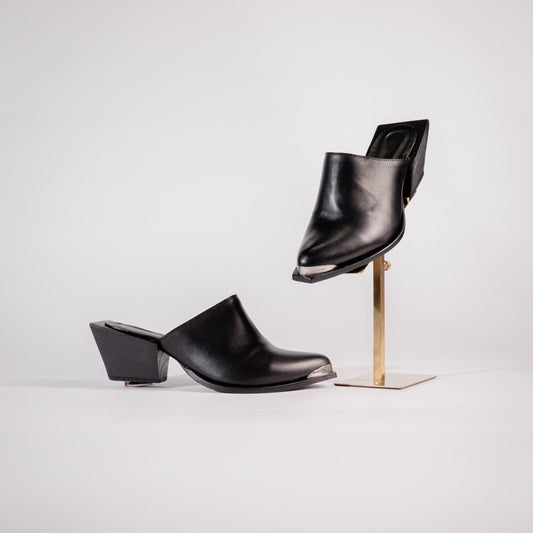 NYX — The Nightfall Square-Heel Mule
