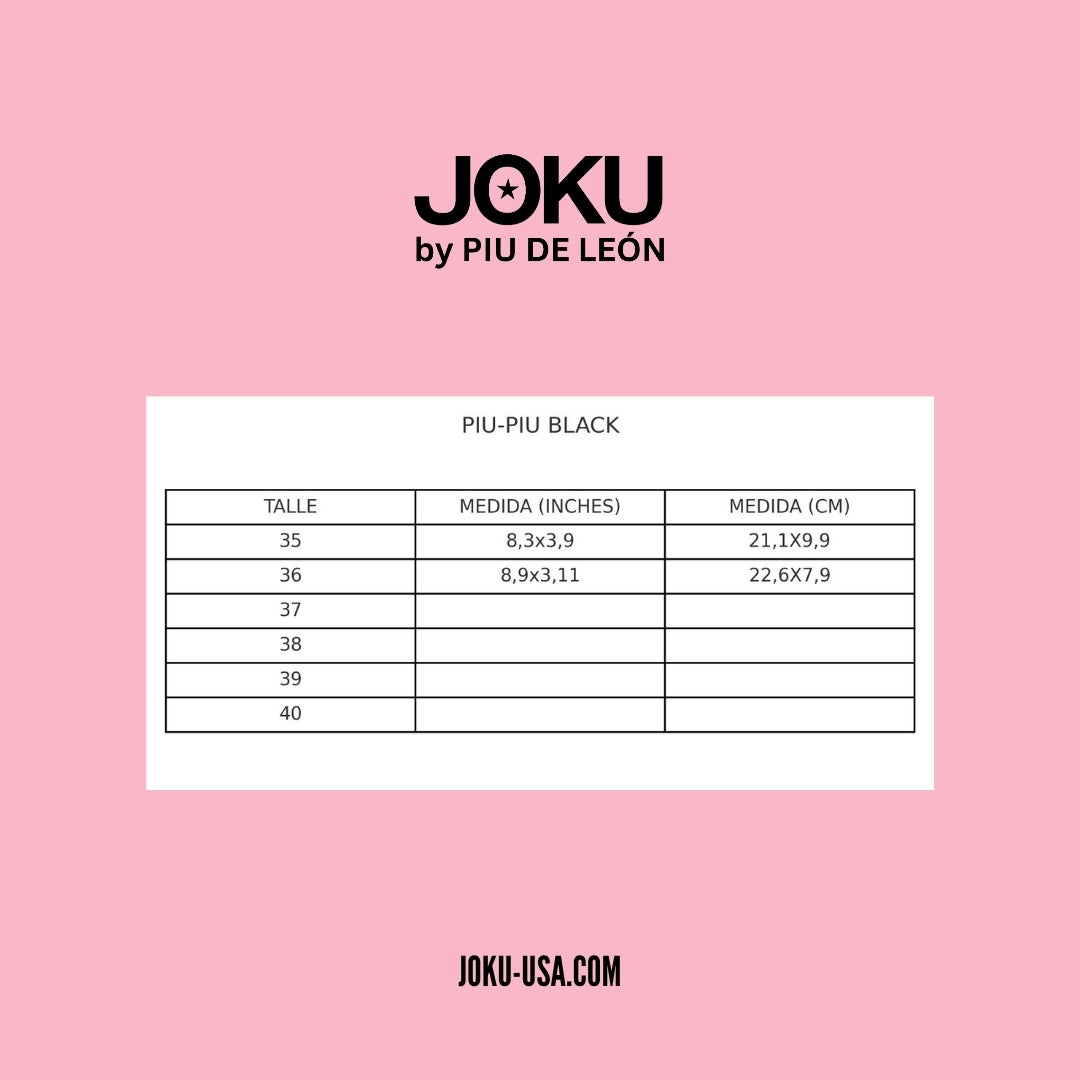 Piu Piu Black GENUINE LEATHER