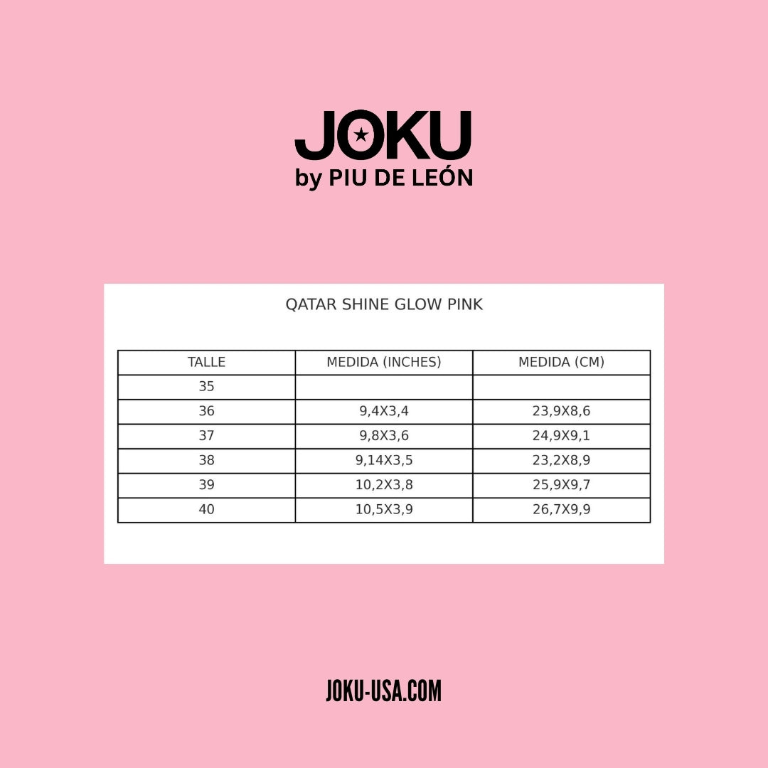 Qatar Shine Glow Pink GENUINE LEATHER