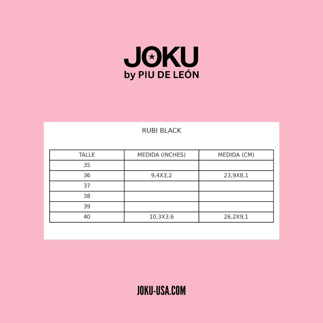 Rubi Black VEGAN LEATHER