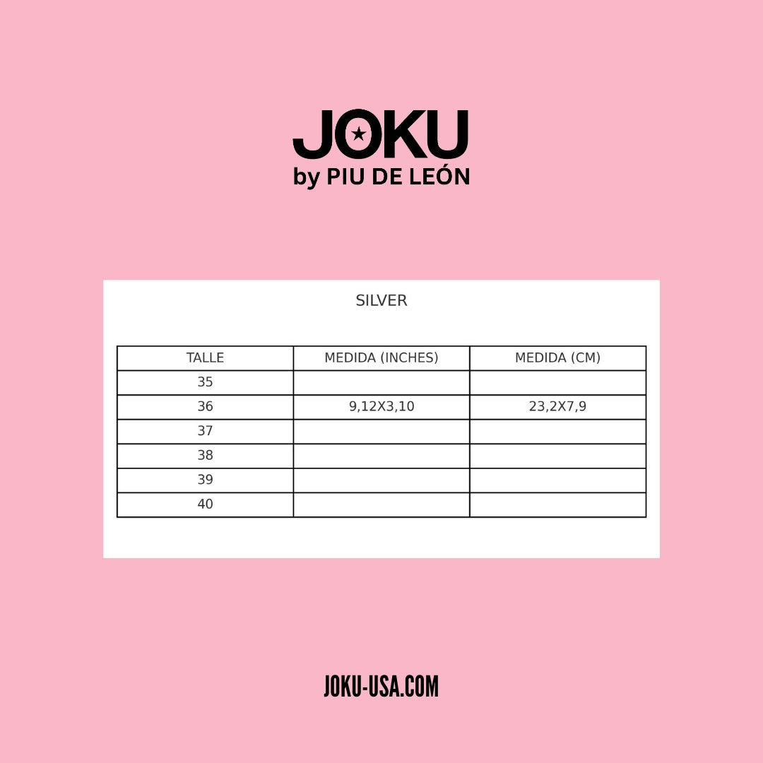 Silver GENUINE LEATHER