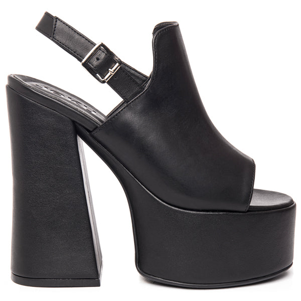 Fancy Platform Sandals GENUINE LEATHER Collab ORI