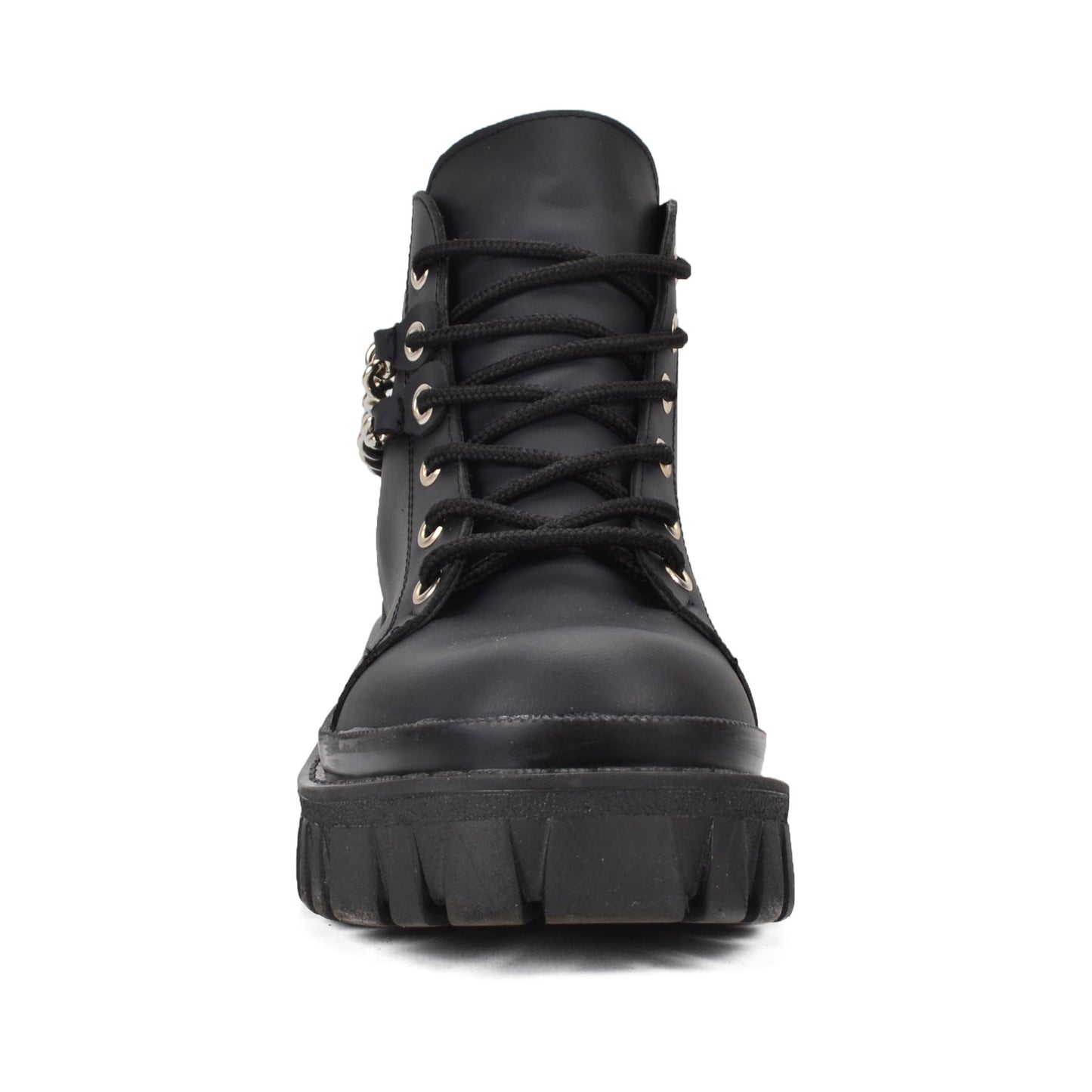 Guld Lace-up Boot GENUINE LEATHER