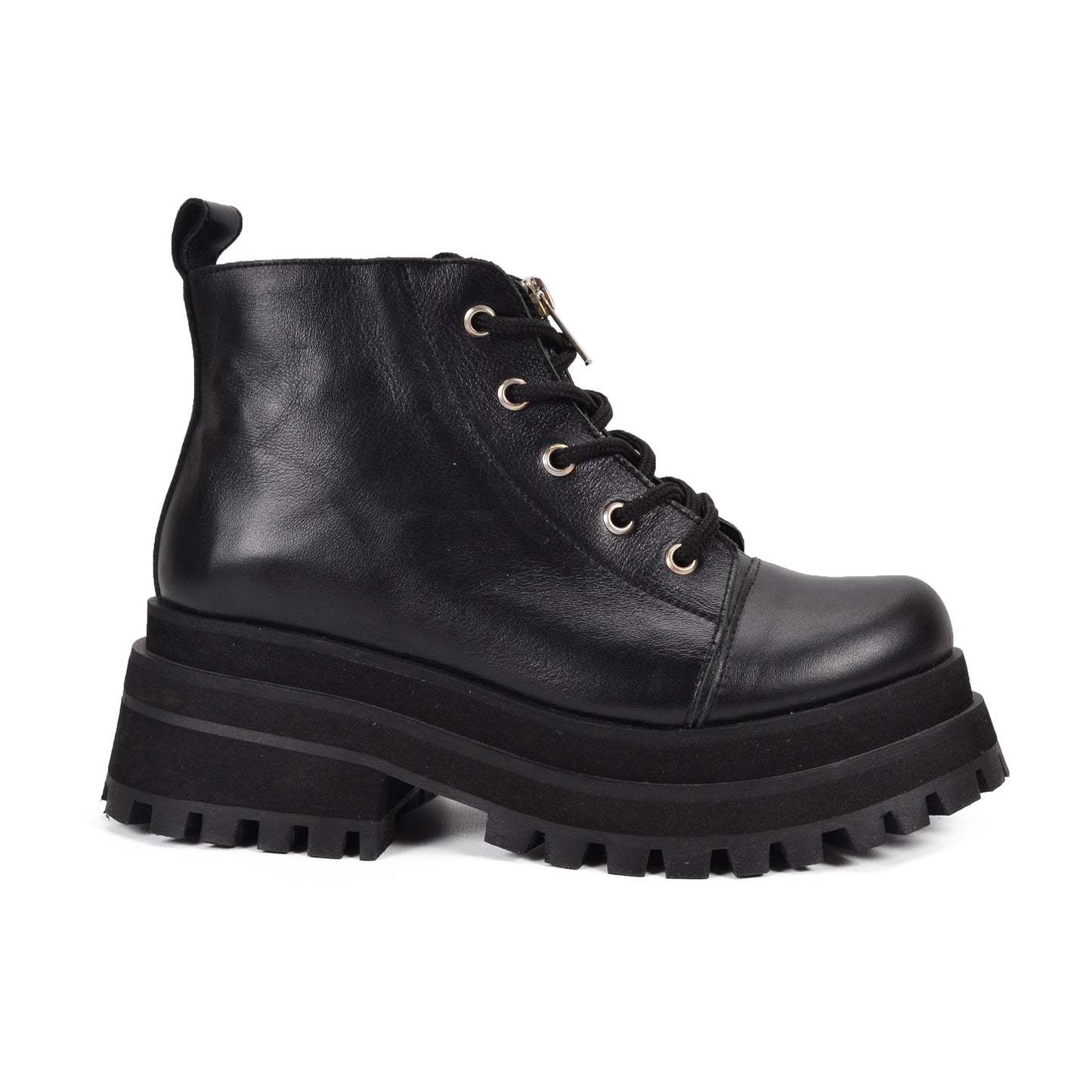 Sato Black GENUINE LEATHER