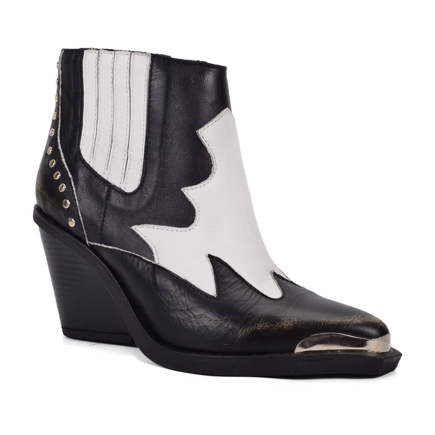 Silver GENUINE LEATHER