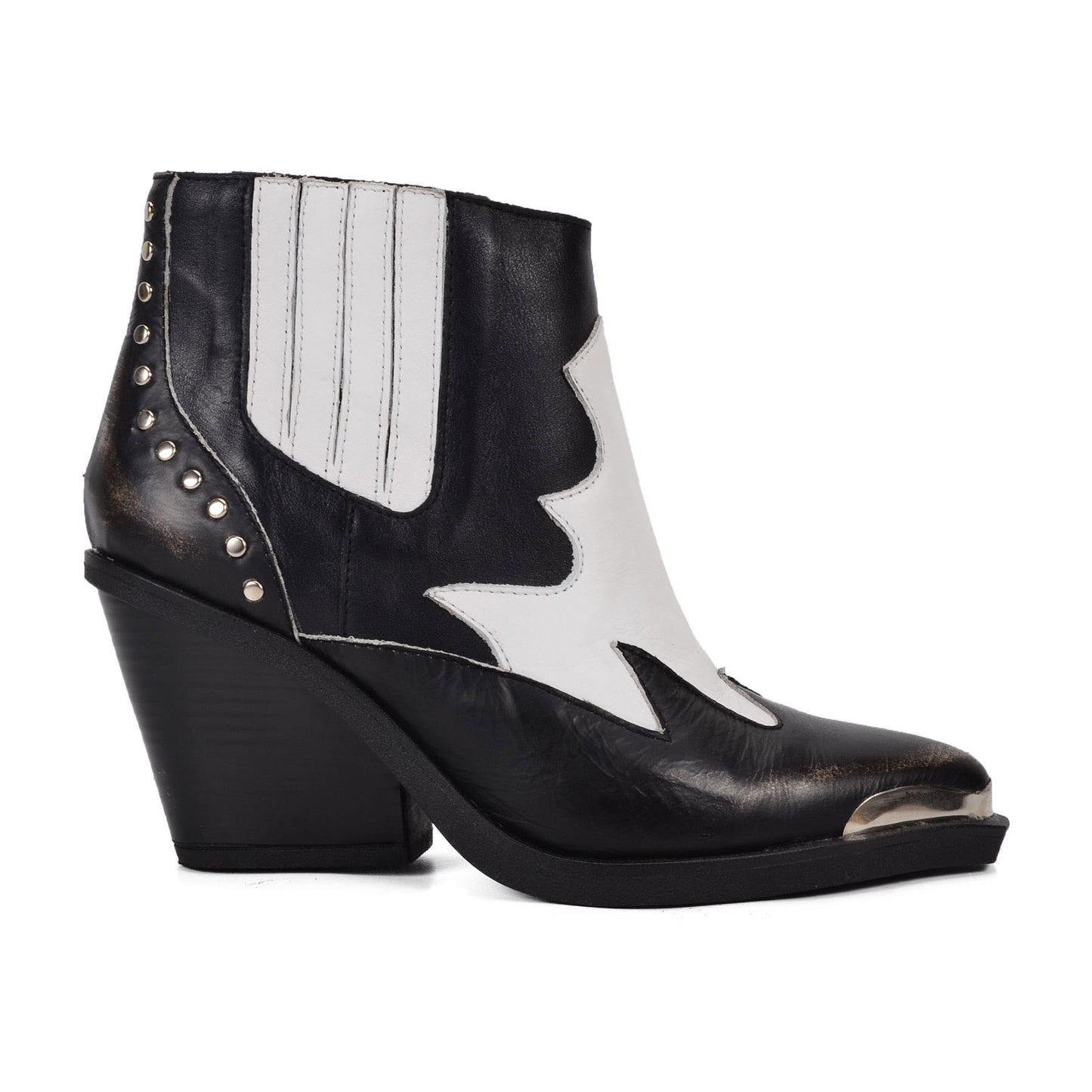 Silver GENUINE LEATHER